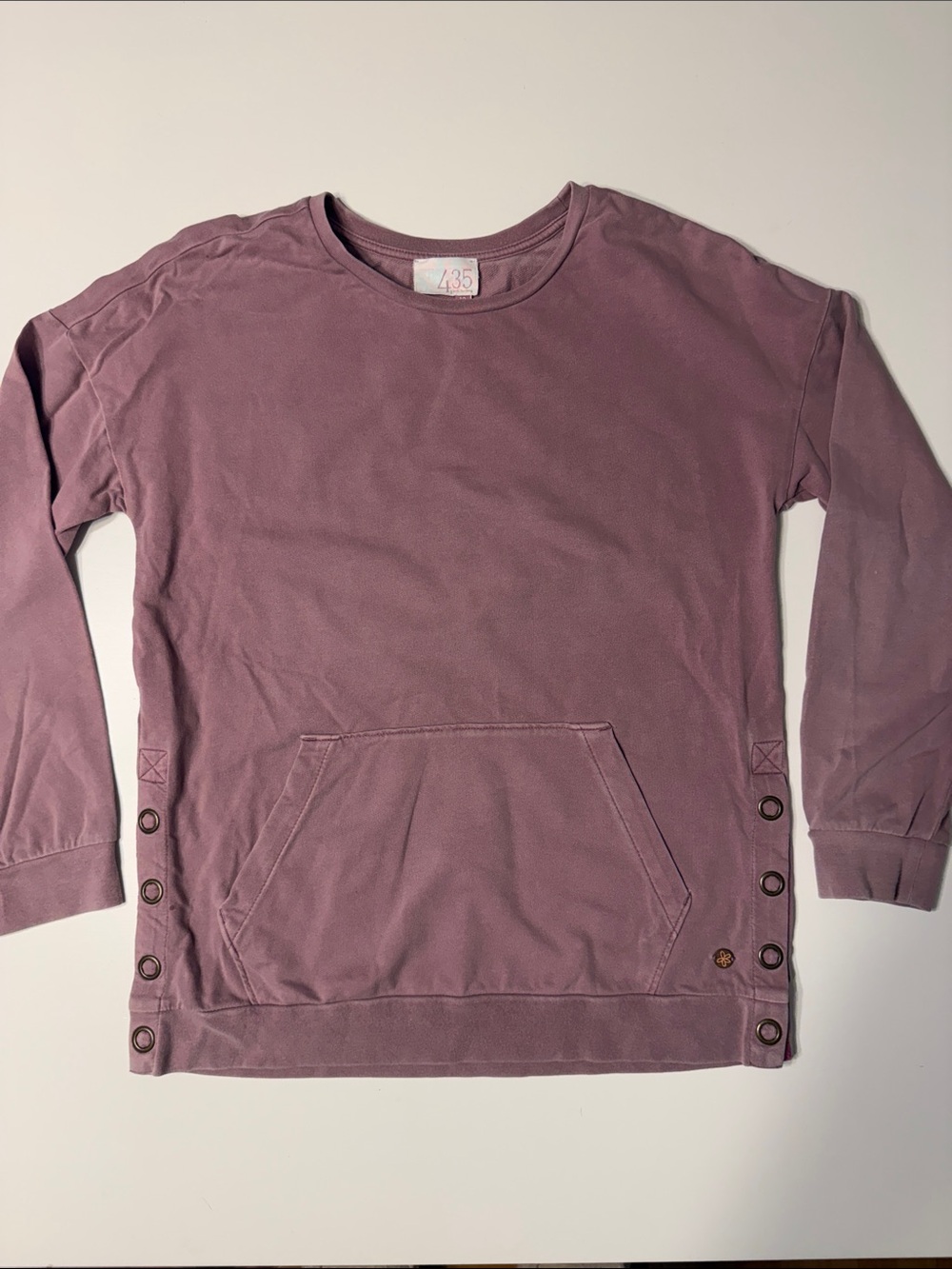 Matilda Jane 436 Mauve Lt Plum Long-Sleeve Pullover Sweatshirt VGUC